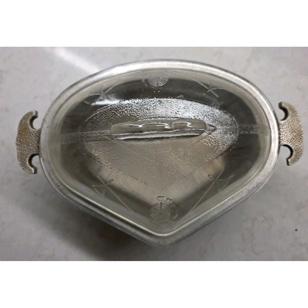 Vintage Guardian Service Cookware with Glass Lid Small Triangle Shape - Picture 2 of 5